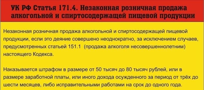 На иллюстрации представлена основная тема статьи 171.4